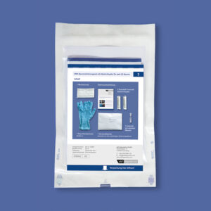 DNA Trace Sample Collection Kit with Forensic Swabs and Accessories