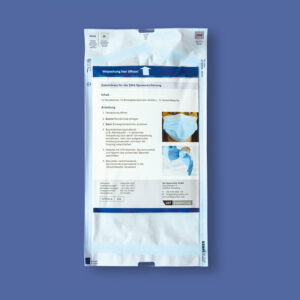 Zubehörset mit Handschuhen, Mundschutz und Versandtasche