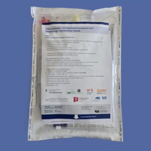 Sets für die vertrauliche Spurensicherung nach sexuellen Übergriffen